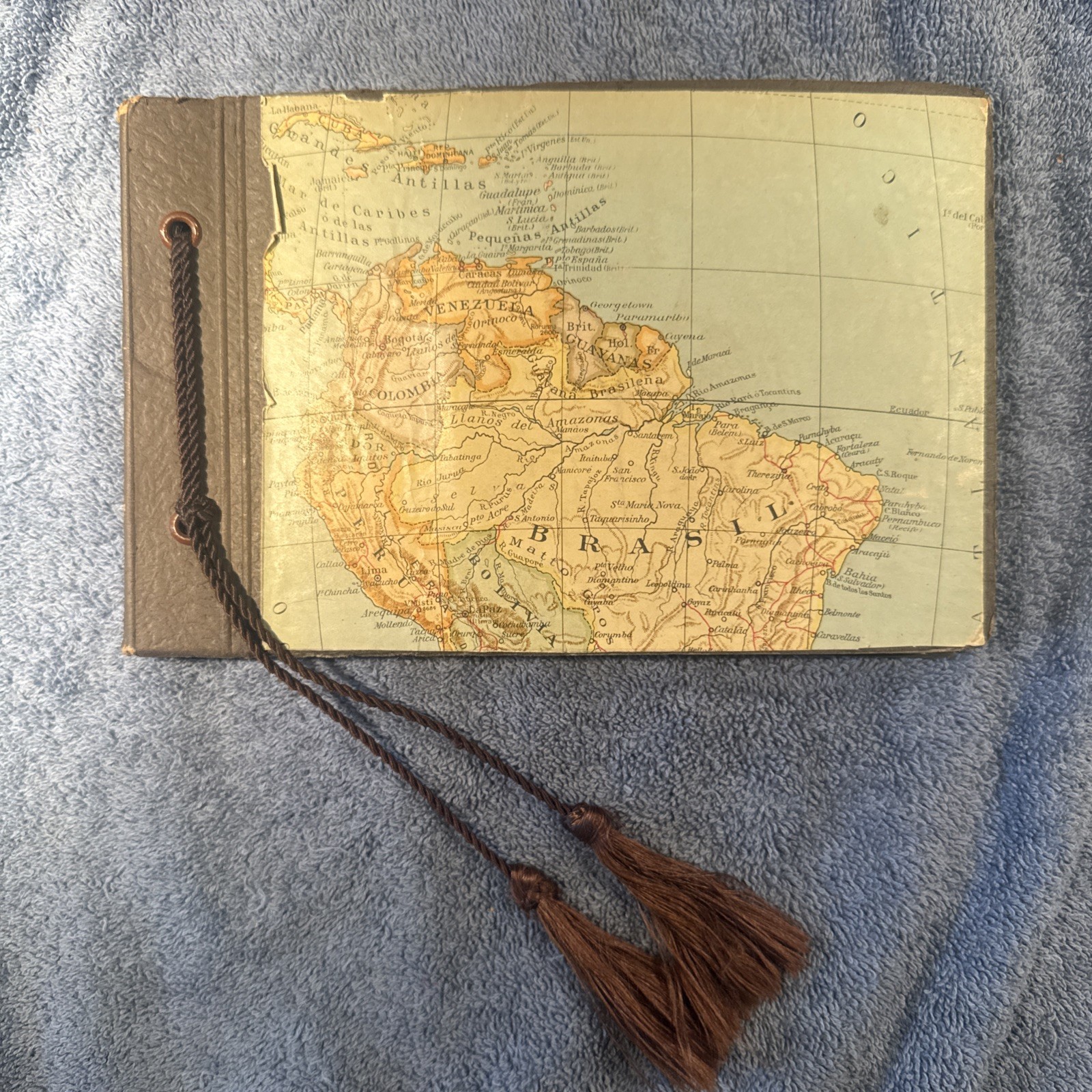 Vintage Album 1930’s. Peru/Chile Trip/plane Manuel Barahona. MUST SEE PICS