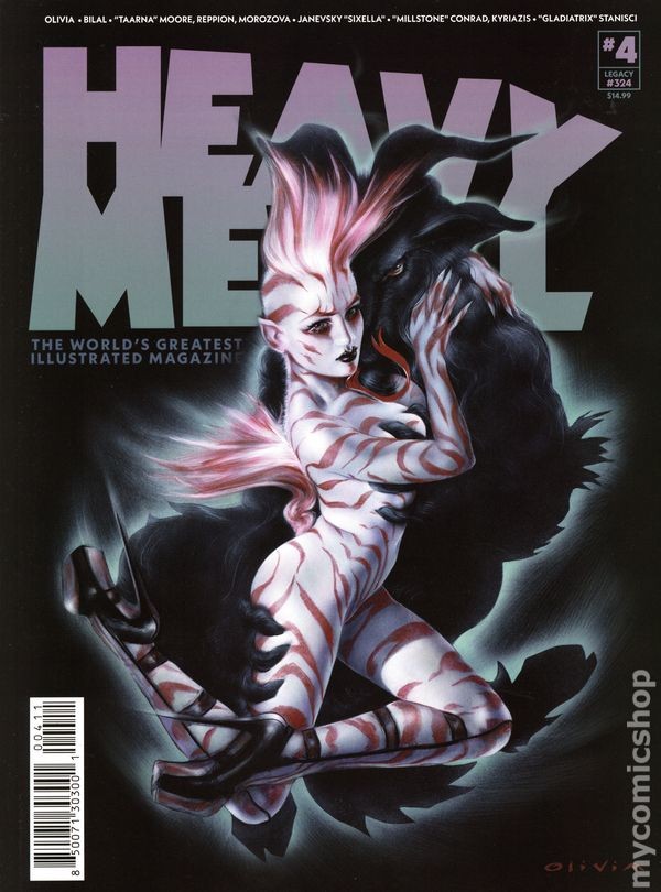 Heavy Metal Magazine #4A NM 2026 Stock Image Heavy Metal Magazine #4A NM 2026 Stock Image