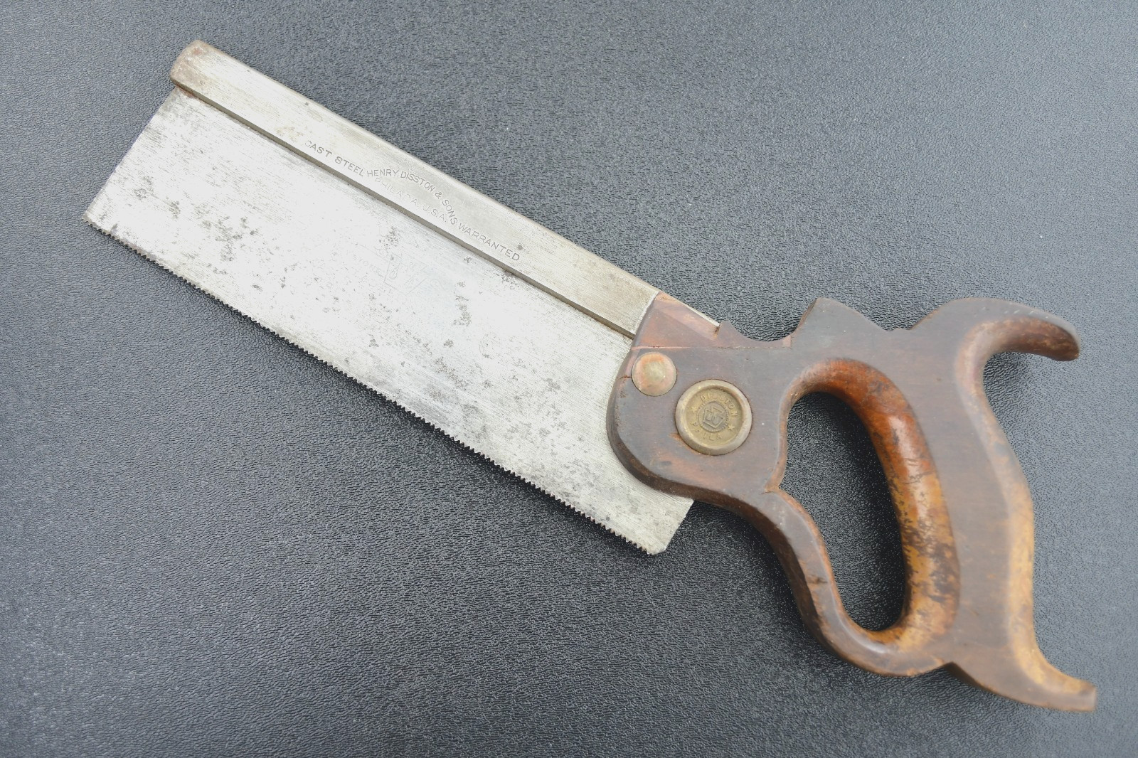 Vintage Disston & Sons 8" Backsaw, 16 PPI, a Nice Backsaw