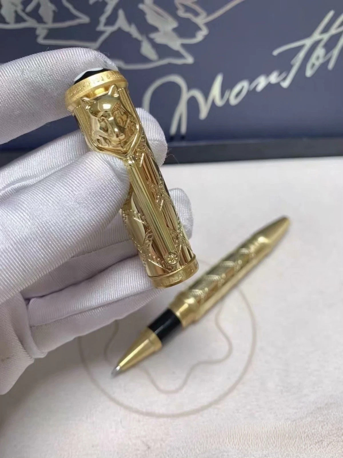 NEW Mont.blanc Writer Edition Homage to Rudyard Kipling Ballpoint Pen Black Ink NEW Mont.blanc Writer Edition Homage to Rudyard Kipling Ballpoint Pen Black Ink