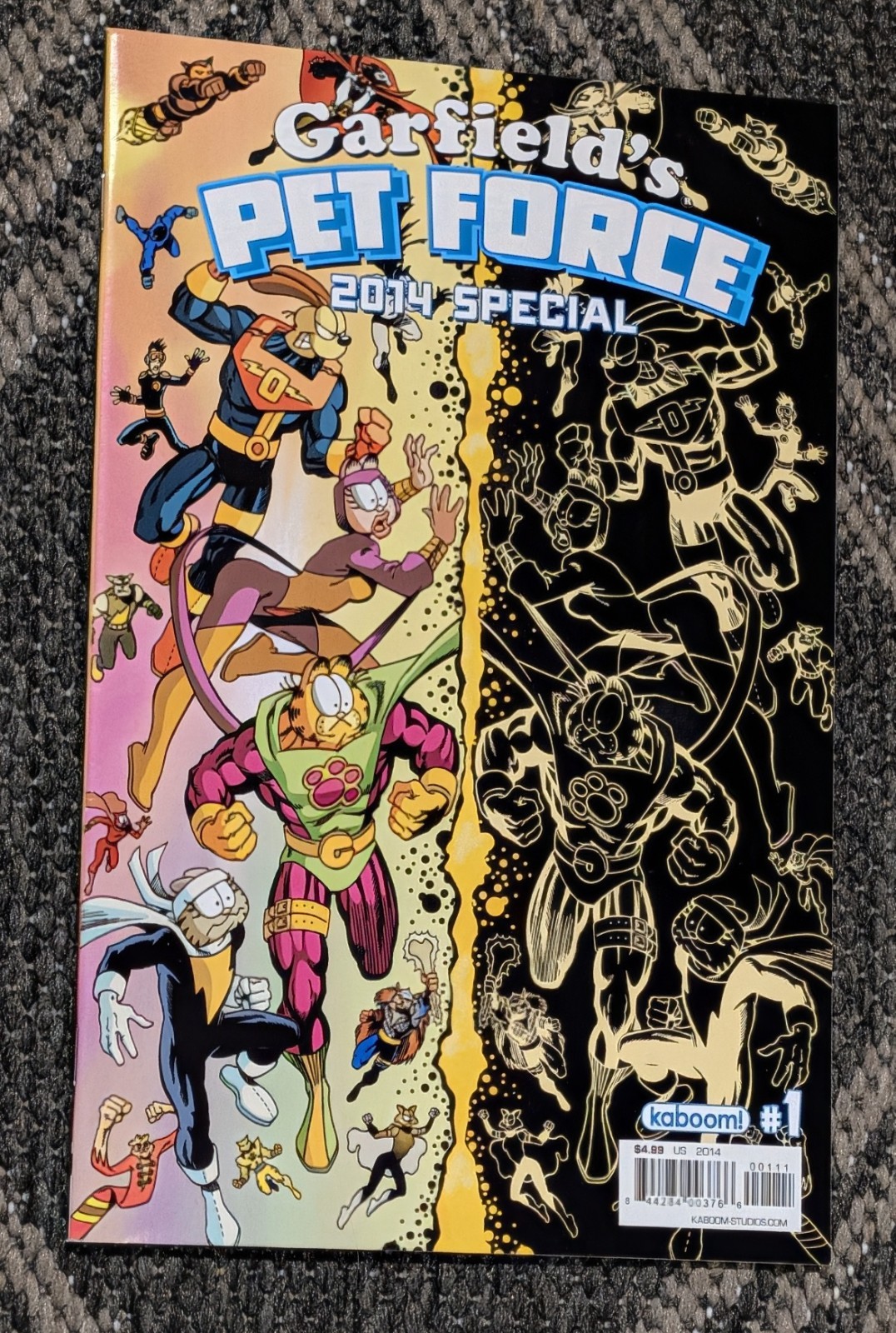 Garfield's Pet Force 2014 Special #1 VF/NM KaBoom/Boom Rare Comic Book Garfield's Pet Force 2014 Special #1 VF/NM KaBoom/Boom Rare Comic Book