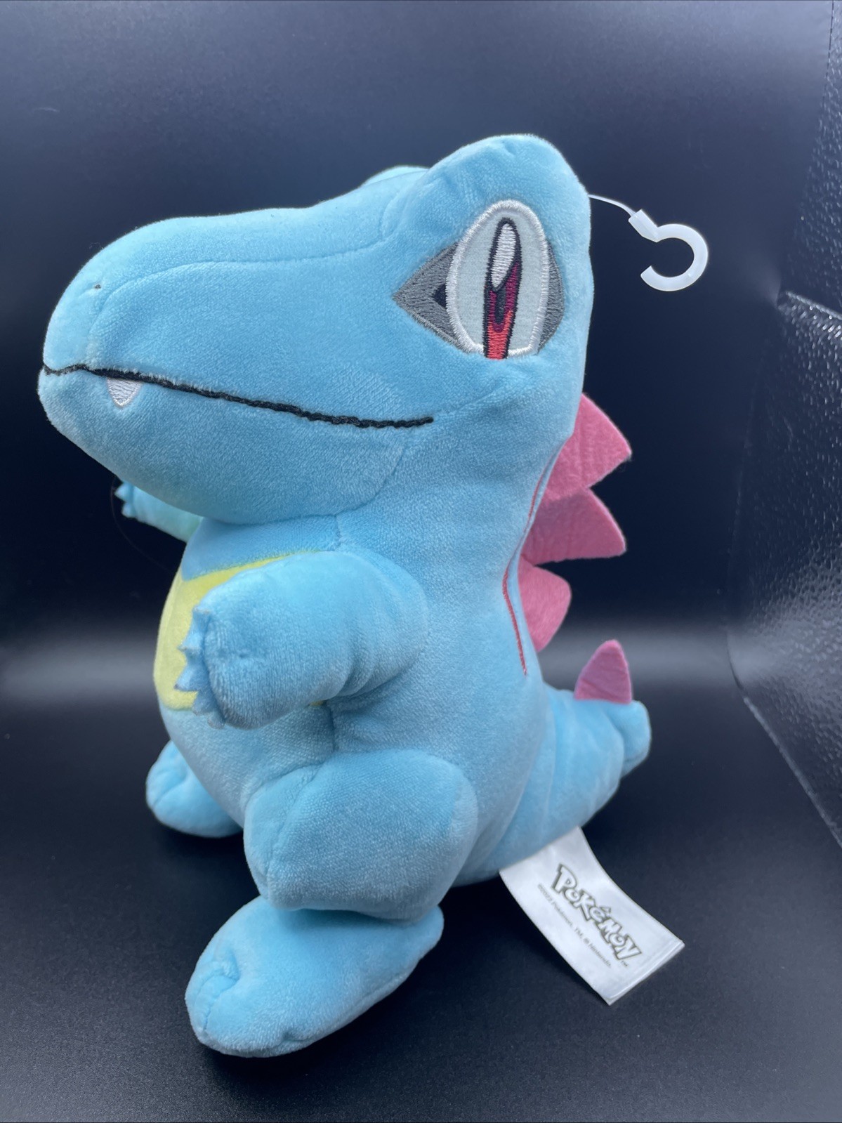 2023 Jazwares Pokémon Nintendo Creatures GAME FREAK 8” Blue Plush Toy Totodile