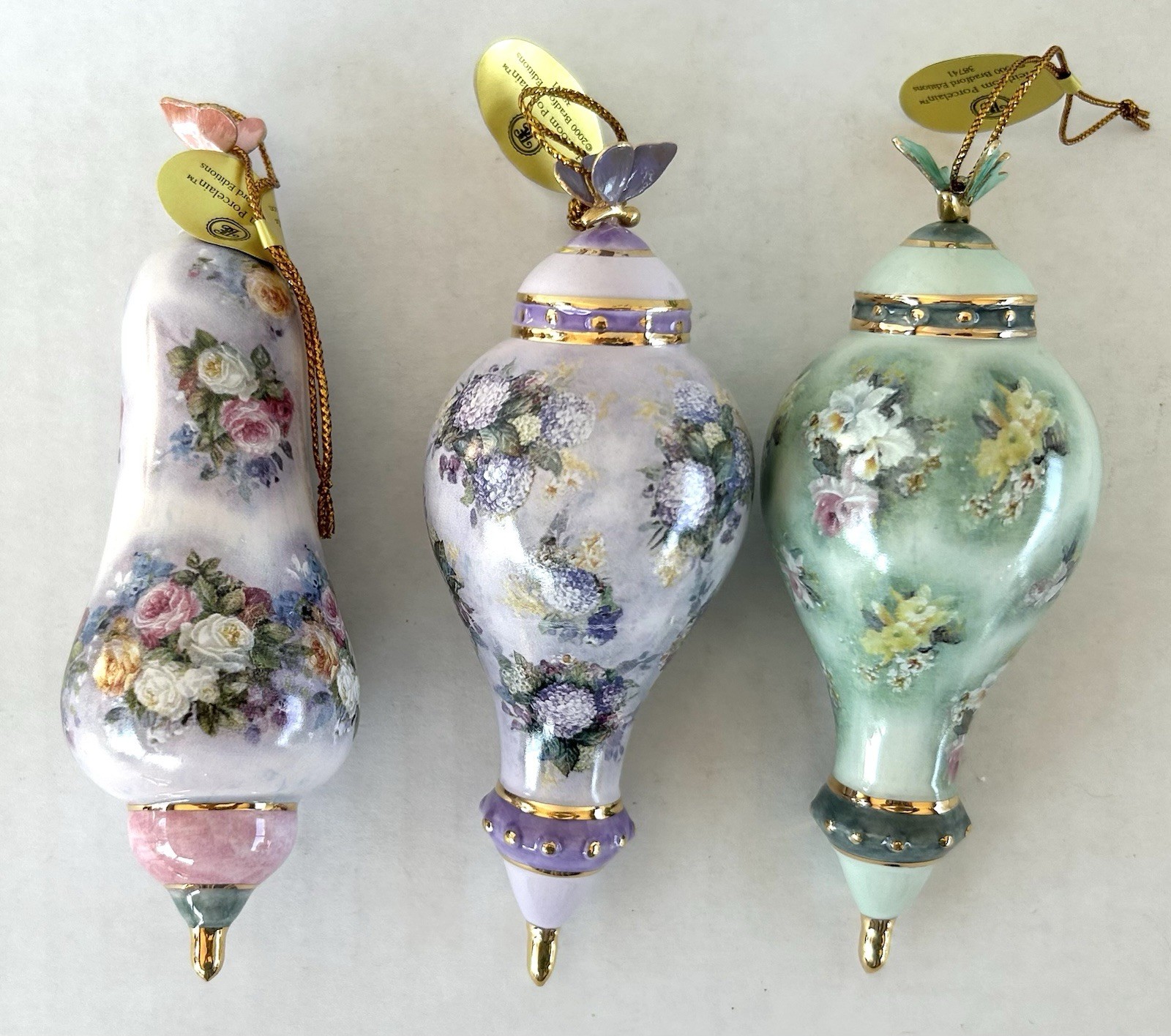 Bradford Editions Heirloom Christmas Ornaments Cherished Chintz Lena Liu Bradford Editions Heirloom Christmas Ornaments Cherished Chintz Lena Liu