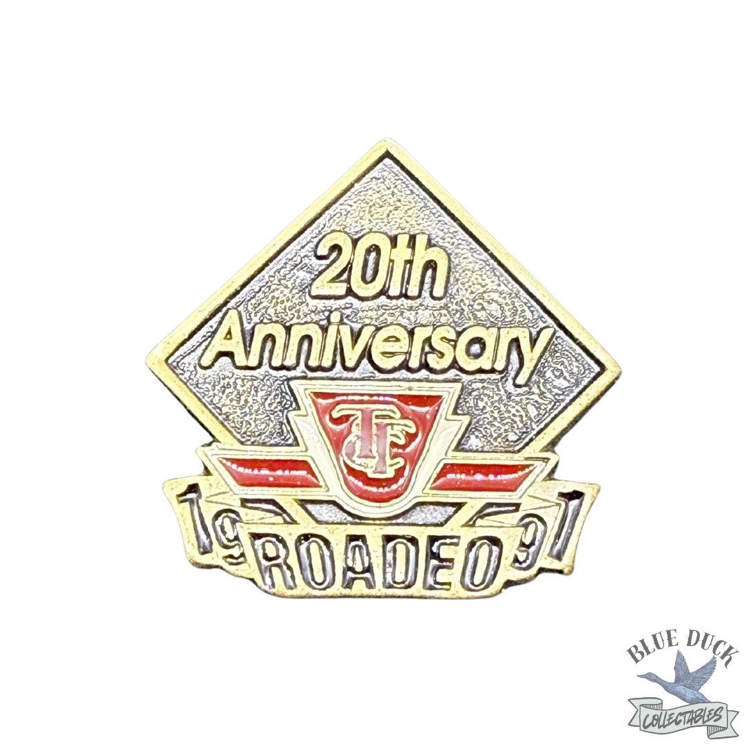 Vintage 1991 Toronto Transit Commission TTC 20th Year Anniversary” Pin