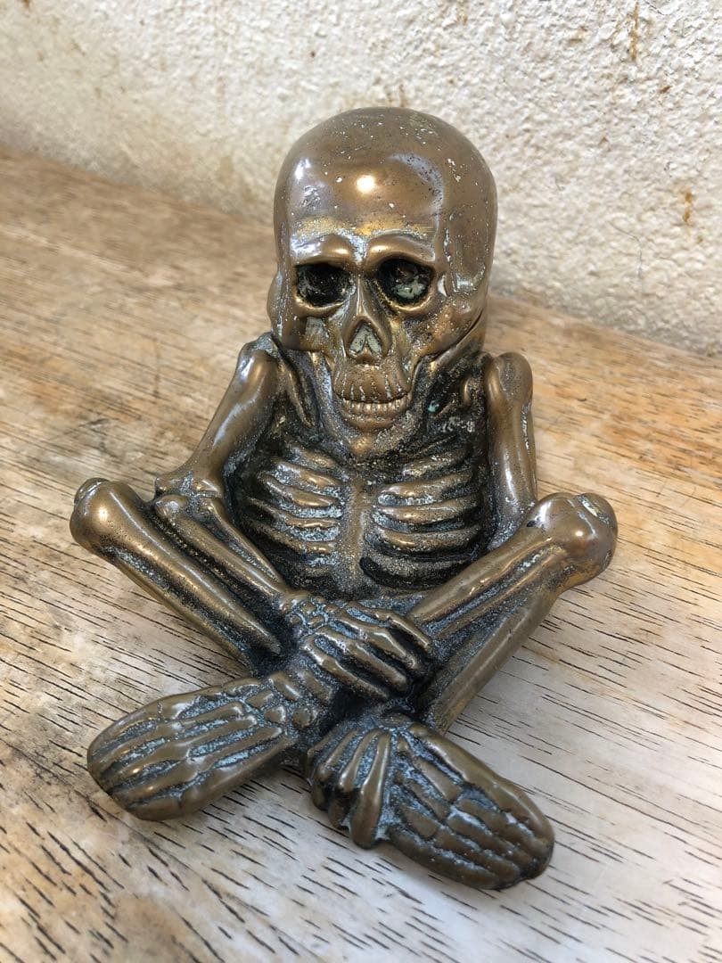 Antique early 19thC skull Inkwell Neighborhood Industrial Antique early 19thC skull Inkwell Neighborhood Industrial