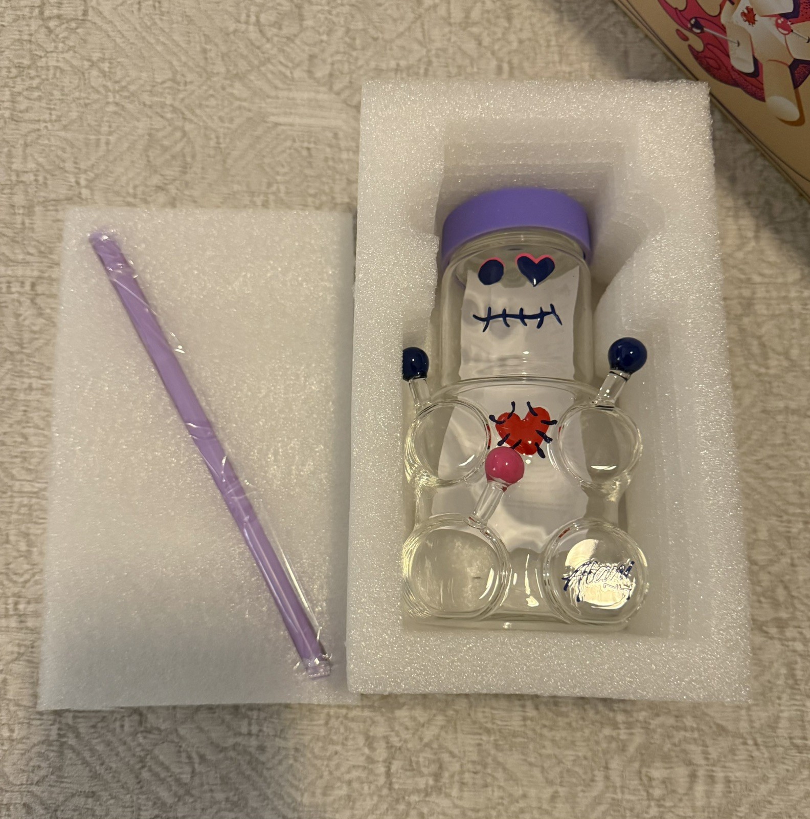 NEW in Box Alani Nu Hexie Collectible Glass Cup - Hard To Find RARE NEW in Box Alani Nu Hexie Collectible Glass Cup - Hard To Find RARE