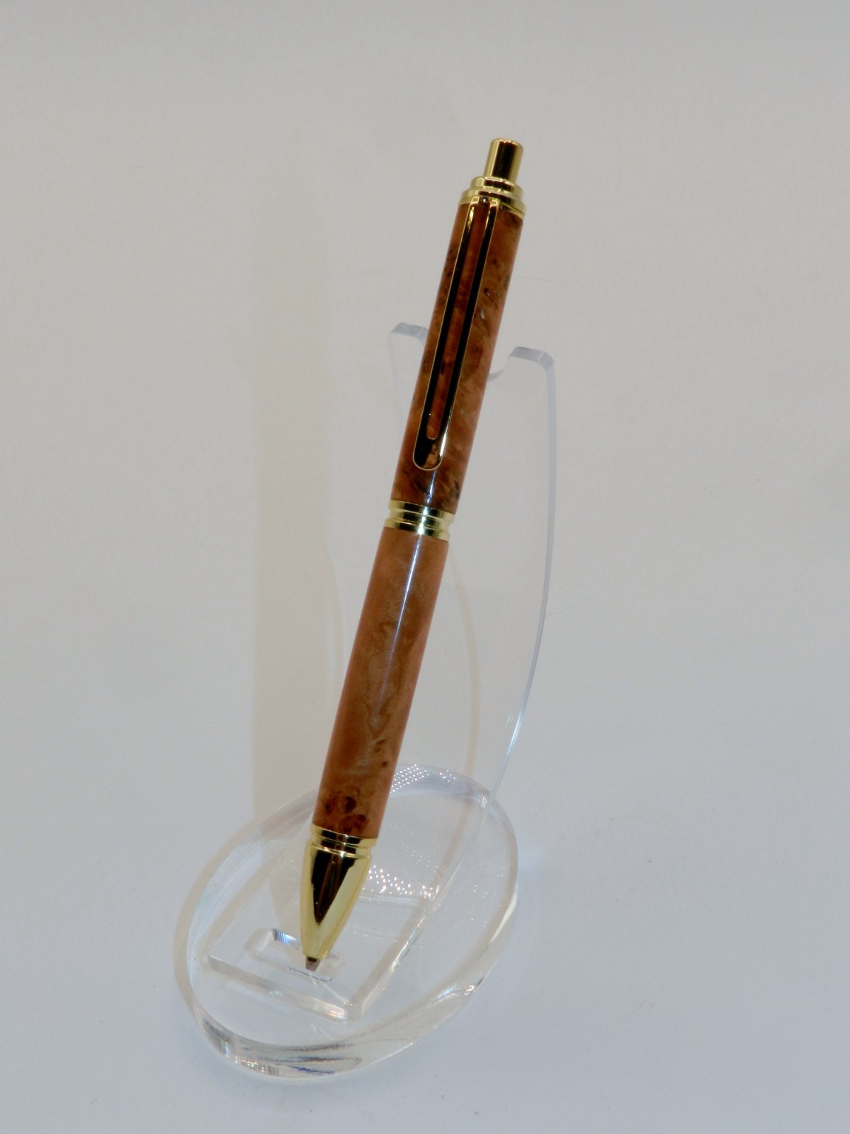 Handmade Slimline Pro EDC Pen made with Cherry Burl. Makes a great gift. #14 Handmade Slimline Pro EDC Pen made with Cherry Burl. Makes a great gift. #14