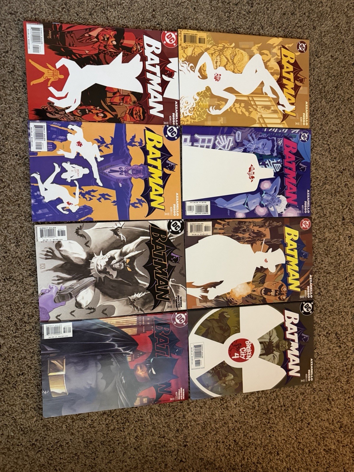 Batman #620-630 Complete 11 Issue Run DC Broken City As the Crow Flies Batman #620-630 Complete 11 Issue Run DC Broken City As the Crow Flies