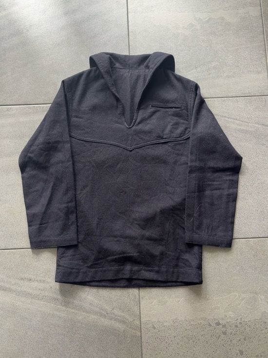 Vintage US Navy Cracker Jack Wool Jumper Naval Clothing Factory Sailor Top Vintage US Navy Cracker Jack Wool Jumper Naval Clothing Factory Sailor Top