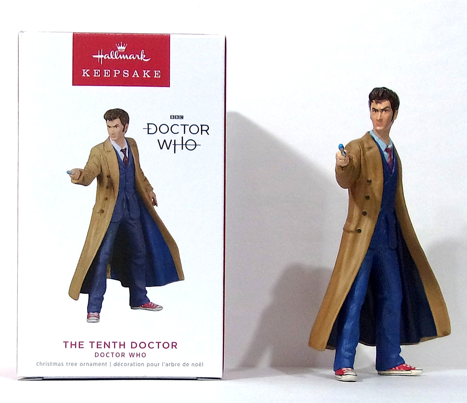 Hallmark 2022 BBC Doctor Who The Tenth Doctor Ornament Hallmark 2022 BBC Doctor Who The Tenth Doctor Ornament