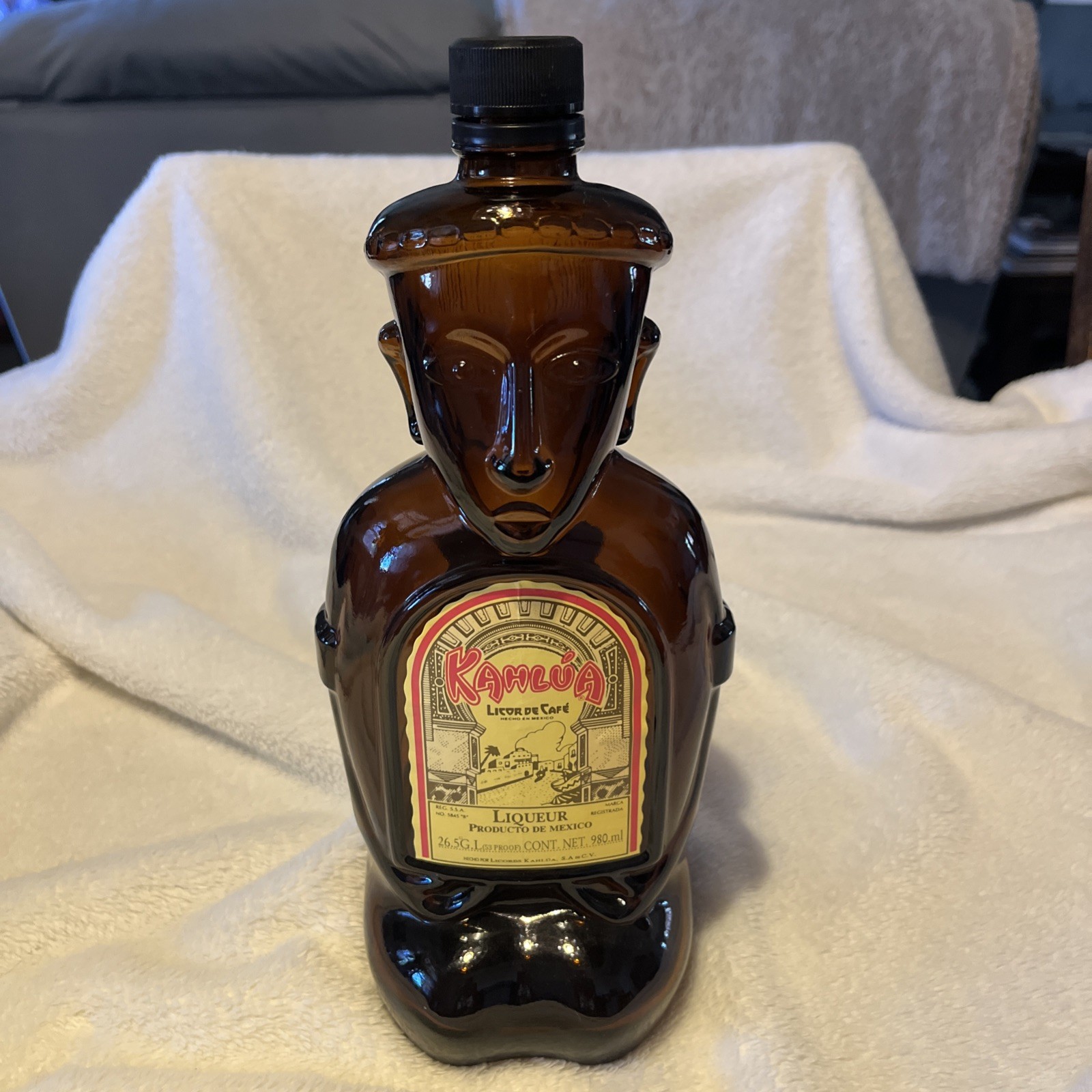Vintage Kahlua Heritage Edition Empty Glass Bottle Decanter Collector Edition Vintage Kahlua Heritage Edition Empty Glass Bottle Decanter Collector Edition