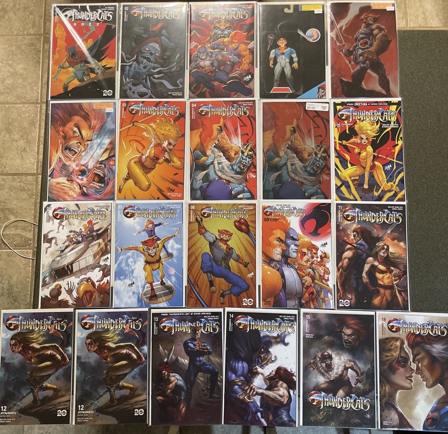 THUNDERCATS 2024 #2-#15(missing #10)Includes #18 & APEX #1 Lots Of Rare Variants THUNDERCATS 2024 #2-#15(missing #10)Includes #18 & APEX #1 Lots Of Rare Variants