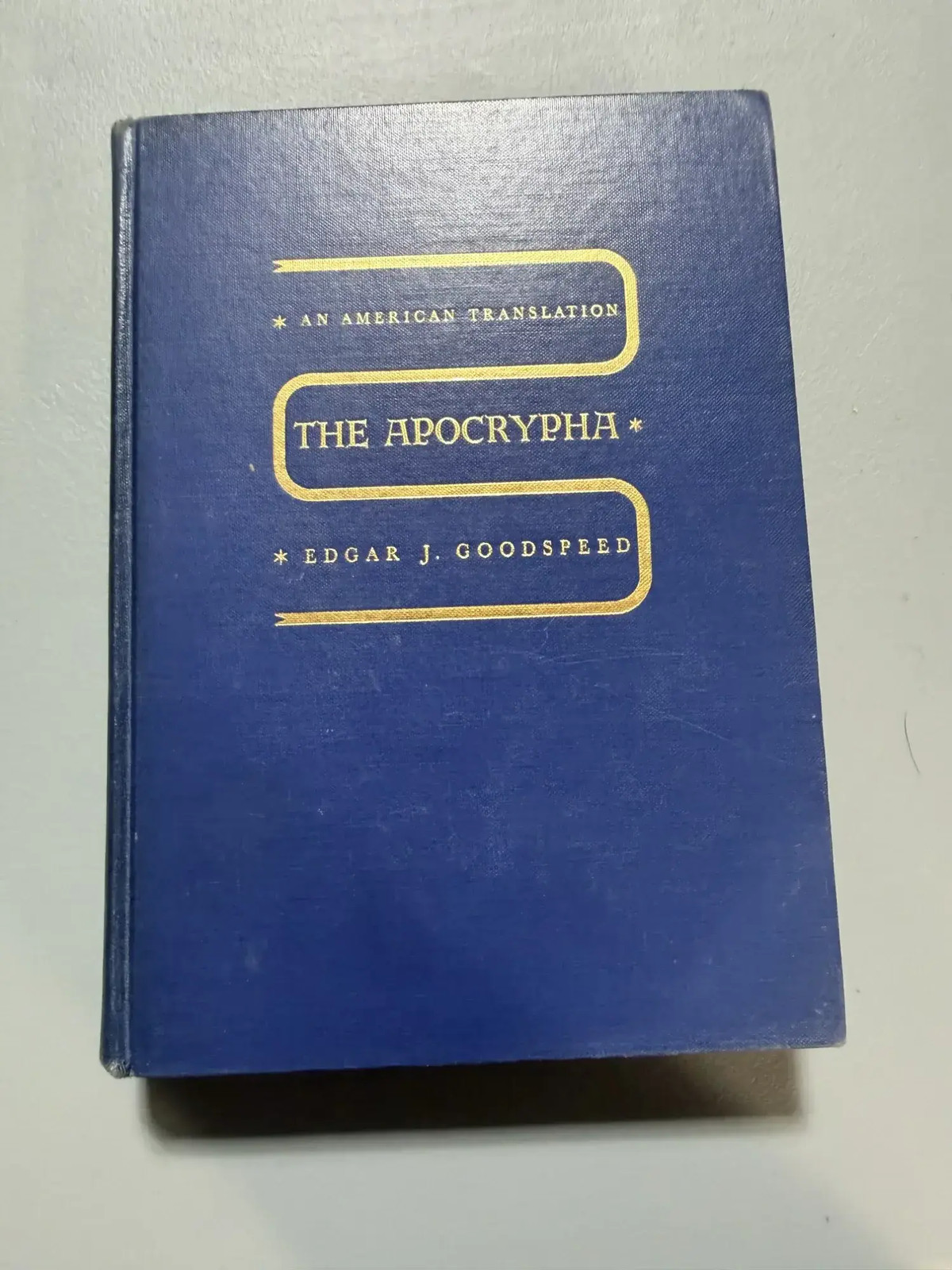 The Apocrypha An American Translation Edgar J. Goodspeed 1938 Hardcover The Apocrypha An American Translation Edgar J. Goodspeed 1938 Hardcover