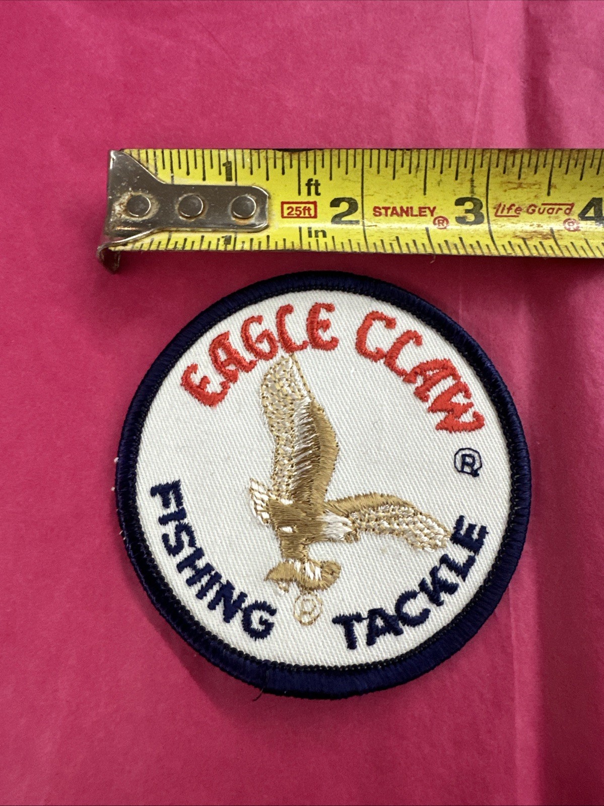 Eagle Claw Fishing Tackle Round 3” Patch Eagle Claw Fishing Tackle Round 3” Patch