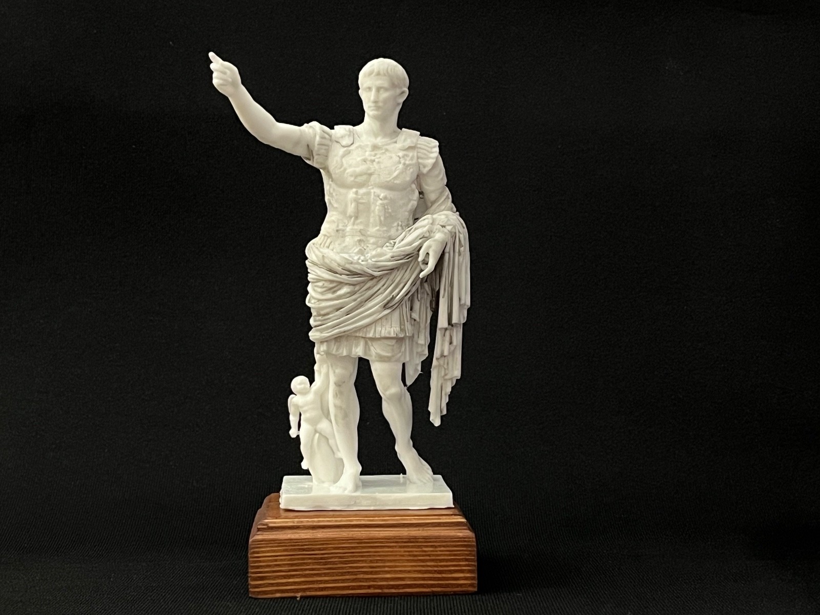 Augustus of Prima Porta, Roman Emperor Sculpture, made of Solid Resin Augustus of Prima Porta, Roman Emperor Sculpture, made of Solid Resin
