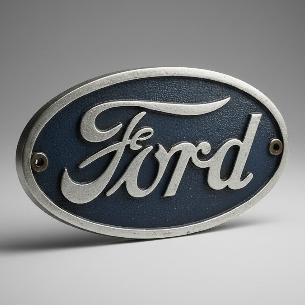 Ford 1903 Cast Iron Plaque Ford 1903 Cast Iron Plaque