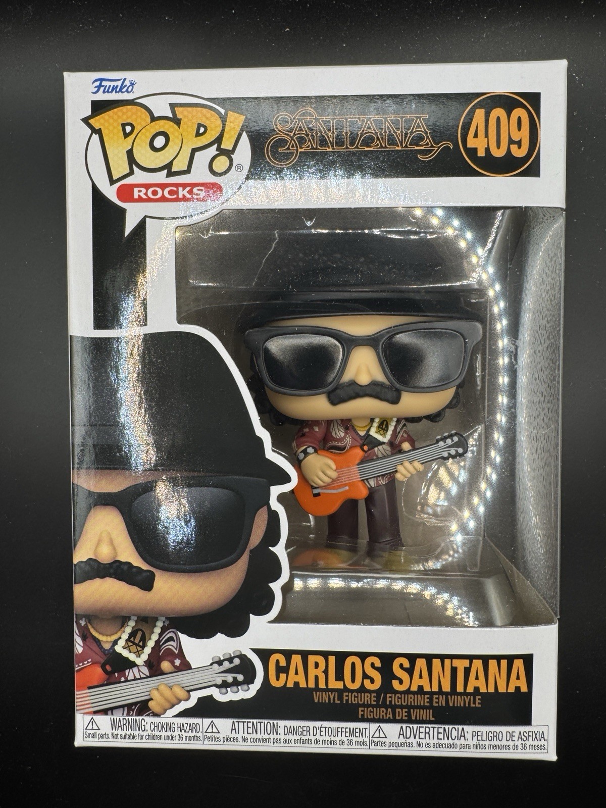 Funko Pop Rocks - Santana - Carlos Santana #409