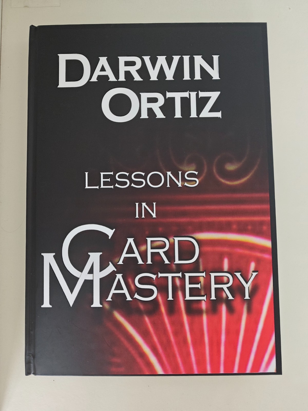 Lessons in Card Mastery by Darwin Ortiz. OOP - Hard Cover Rare