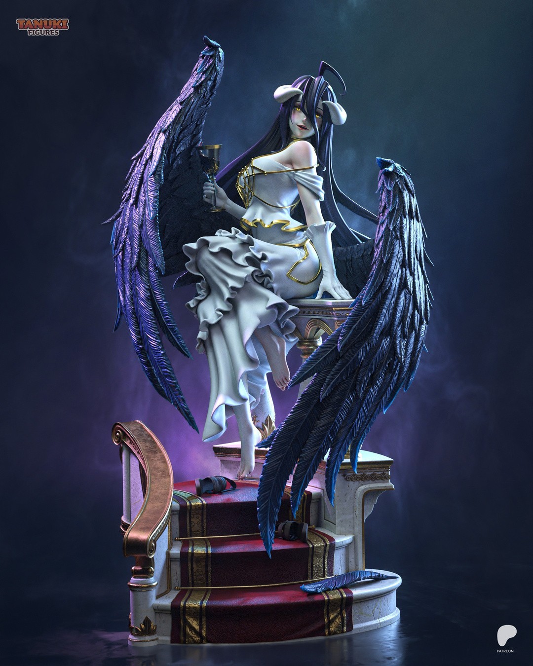 1:6 Albedo Overlord Fan Art UNPAINTED High Quality Garage Kit