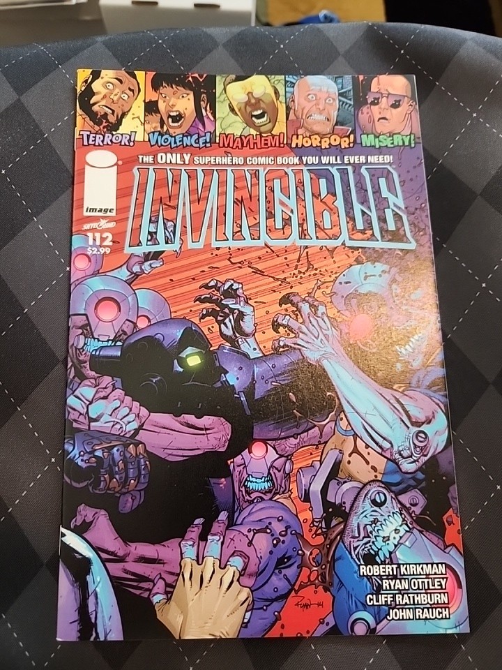 Invincible #112 (Image Comics June 2014) 🔑 Multiple Deaths NM Condition WOW 🔥 Invincible #112 (Image Comics June 2014) 🔑 Multiple Deaths NM Condition WOW 🔥