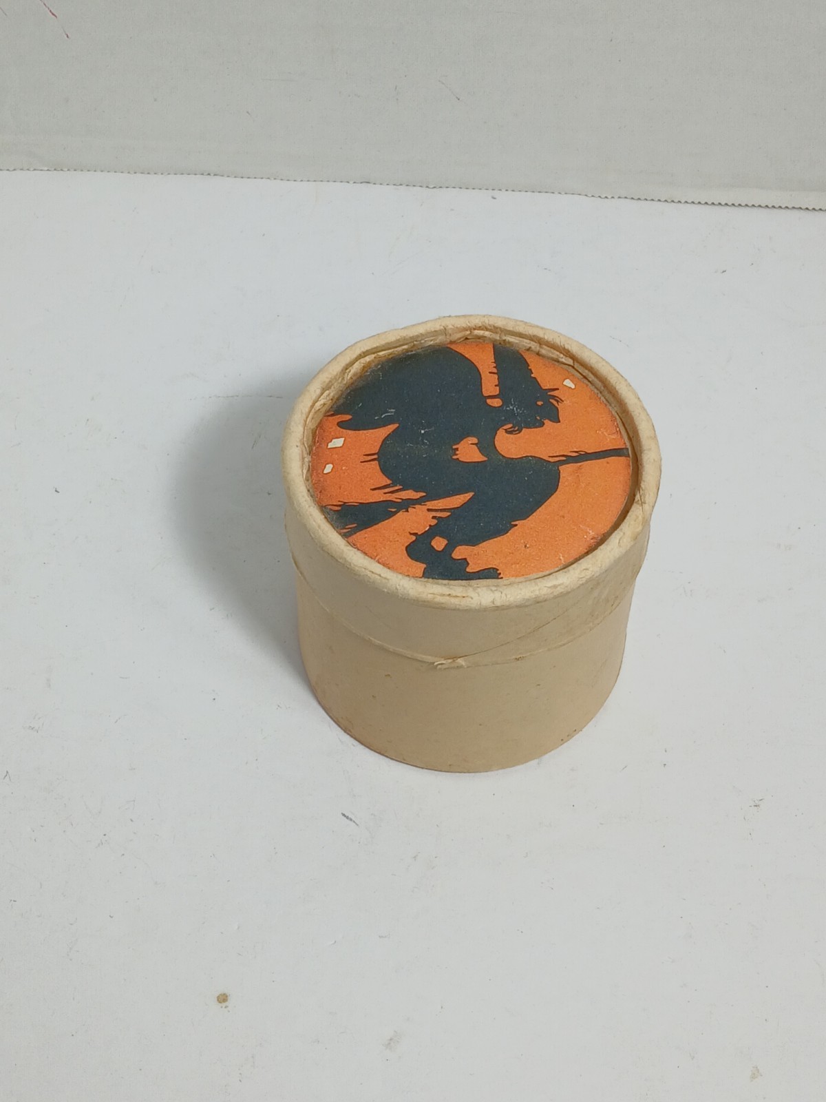 Vintage 1950s MCM RETCO Big Chief Halloween Witch Cardboard Candy Container 