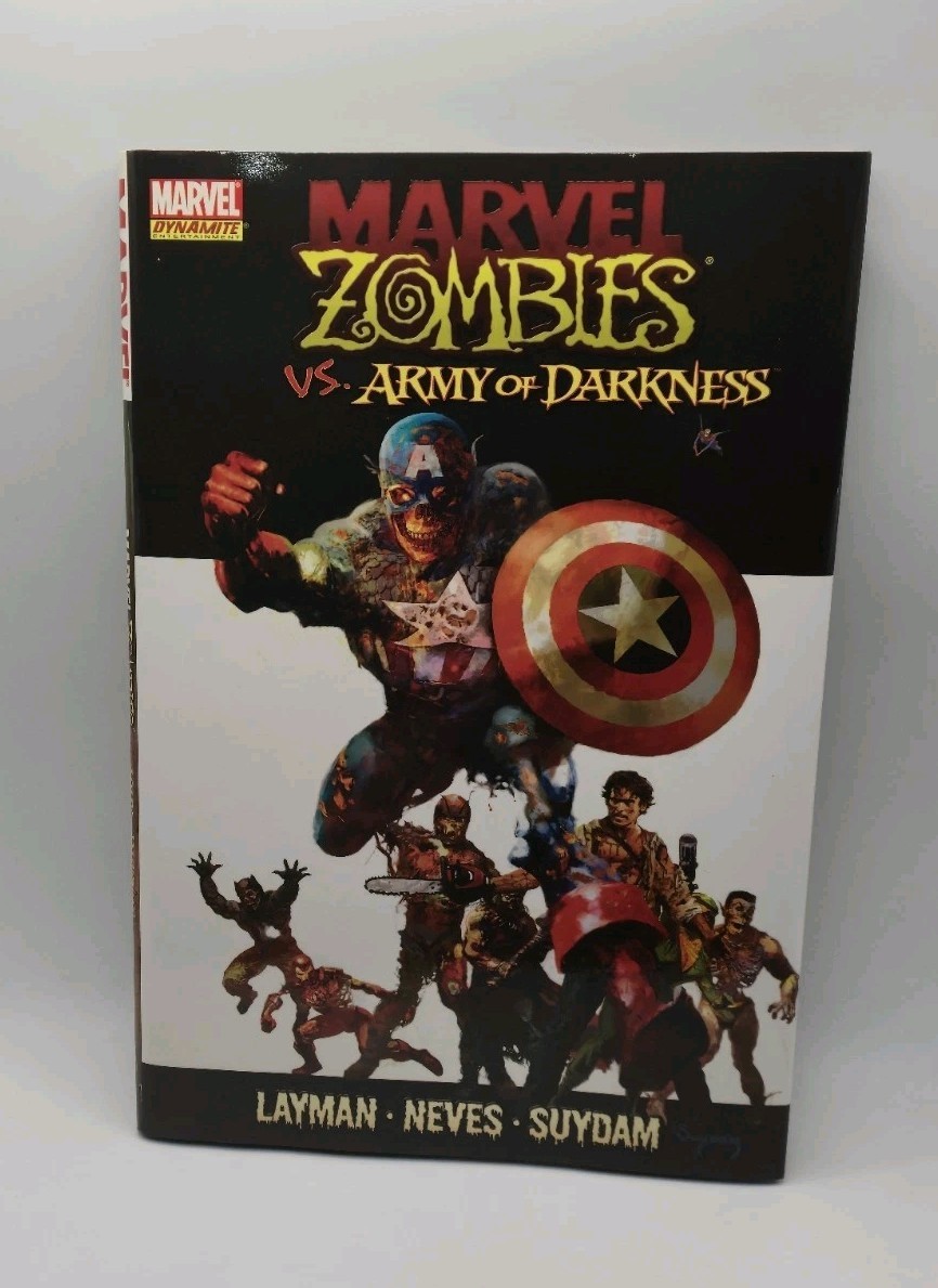 Marvel Zombies vs. Army of Darkness Hardcover Graphic Novel Ash Evil Dead HC Marvel Zombies vs. Army of Darkness Hardcover Graphic Novel Ash Evil Dead HC