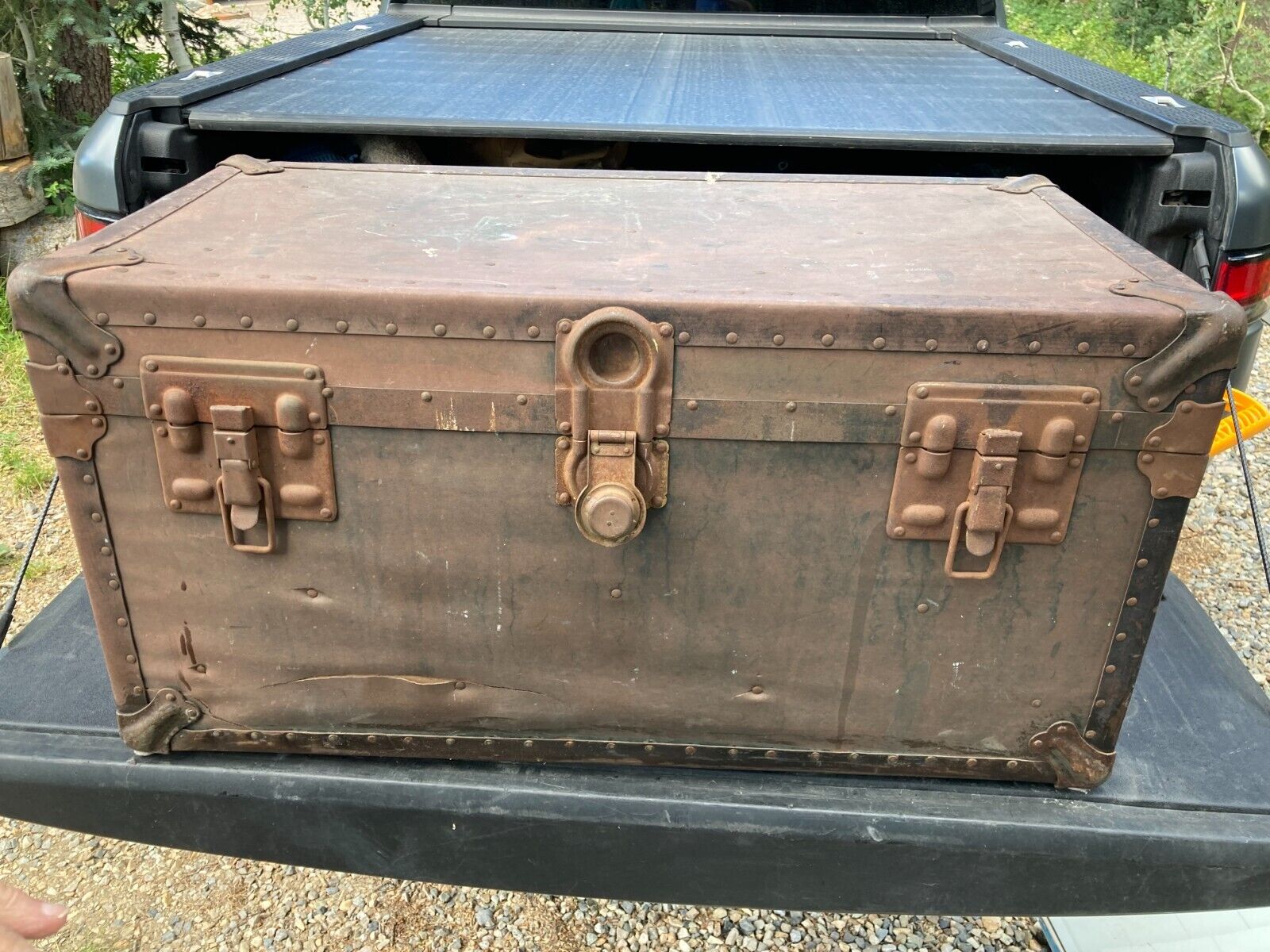 US House of Representatives 1901 Leather Trunk Chest 35\