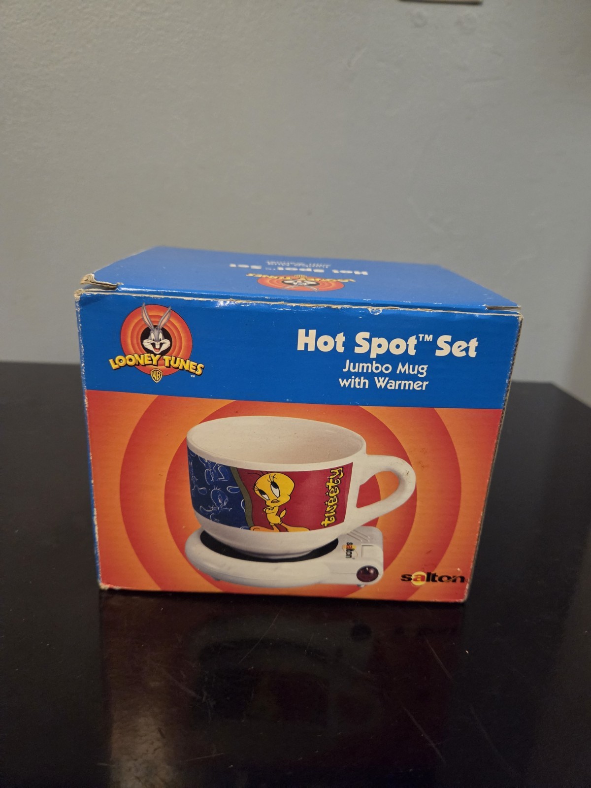 Vintage 1998 Looney Tunes Tweety Bird Hot Spot Jumbo Mug Warmer Salton Box Vintage 1998 Looney Tunes Tweety Bird Hot Spot Jumbo Mug Warmer Salton Box