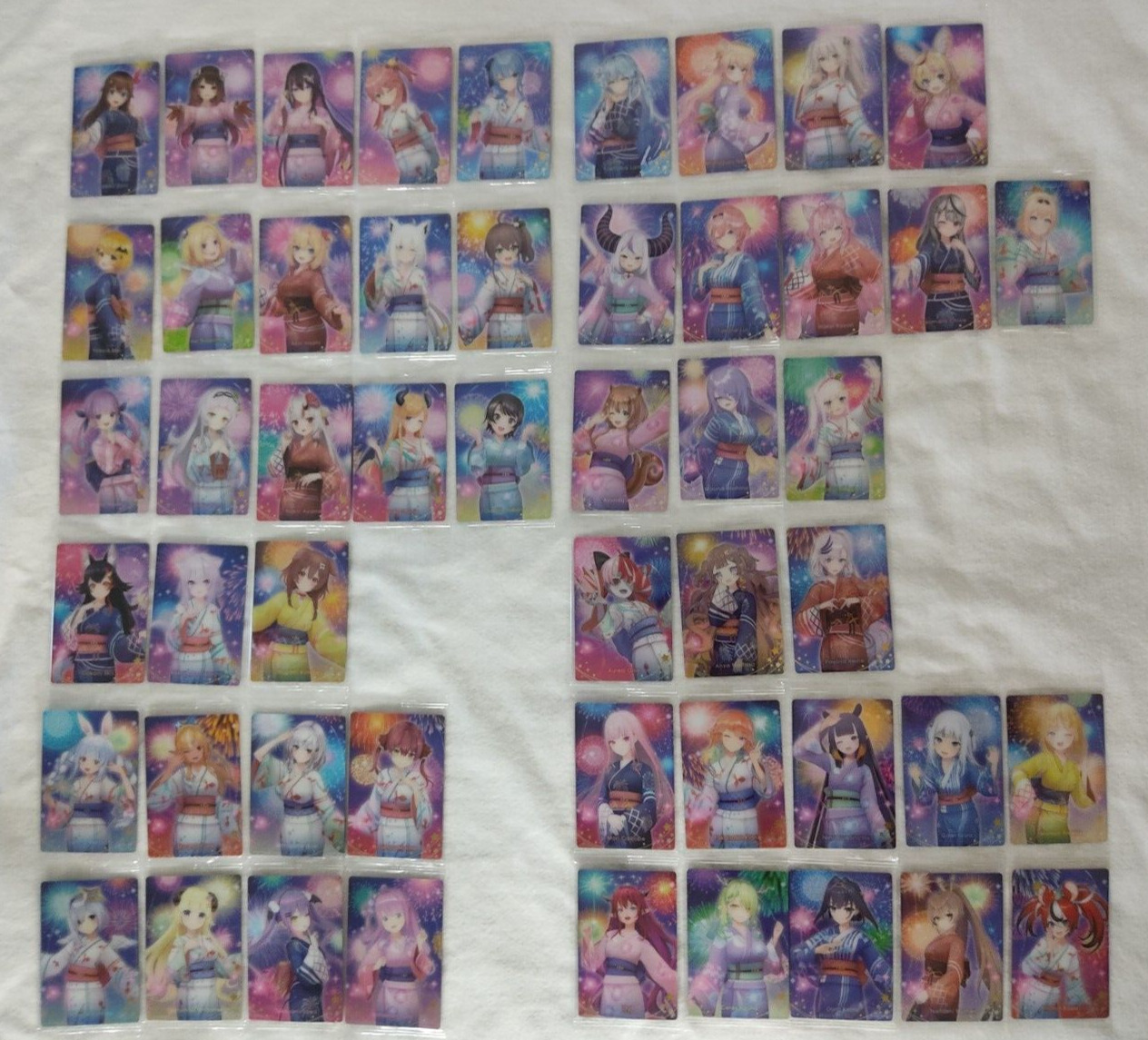 hololive all 51 members bundle wafer Vol.3 profile card YUKATA outfit