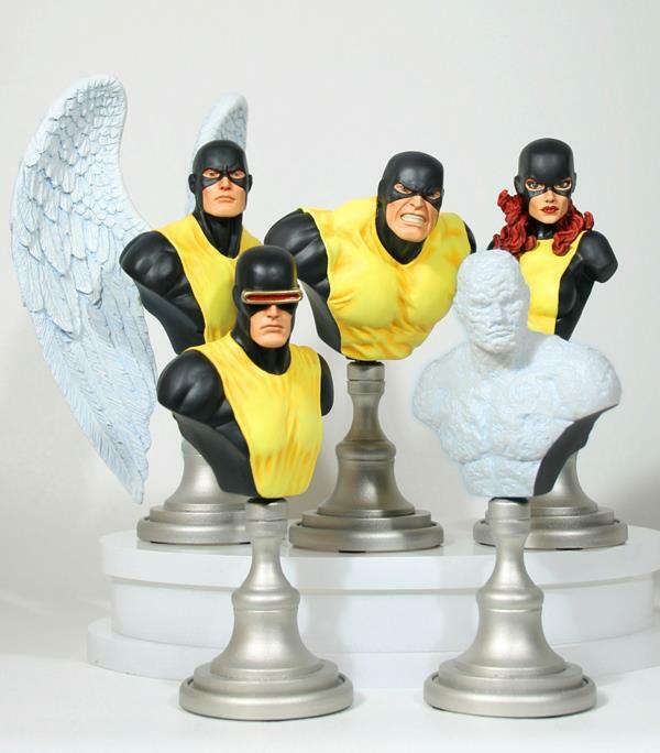 Original X-Men Mini-Bust 5-Pack Set Bowen Designs 277/550 NEW SEALED