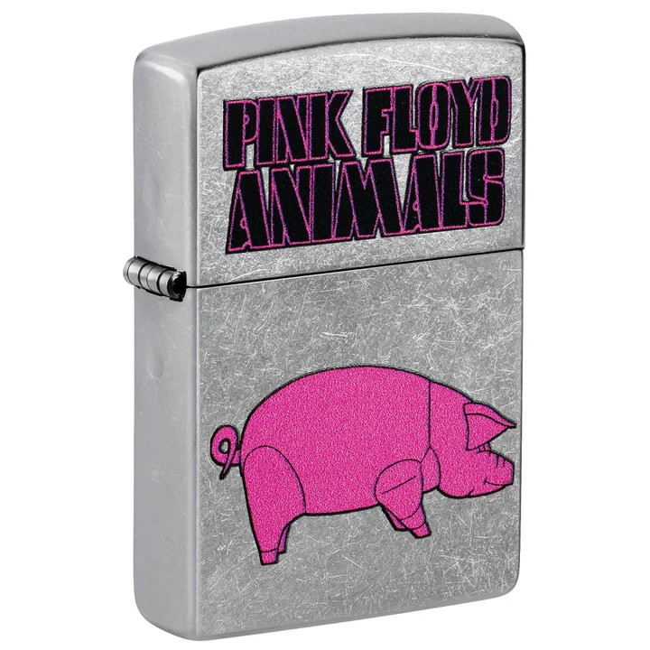 Zippo Pink Floyd Animals Street Chrome Color Image 47241 Zippo Pink Floyd Animals Street Chrome Color Image 47241
