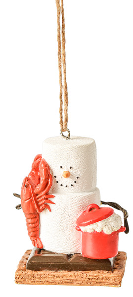 S'more with Lobster  Ornament