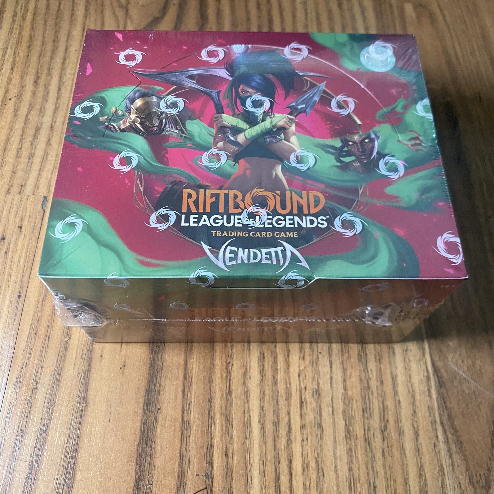 Riftbound League of Legends TCG Vendetta Booster Box Display 24 Packs Sealed Riftbound League of Legends TCG Vendetta Booster Box Display 24 Packs Sealed
