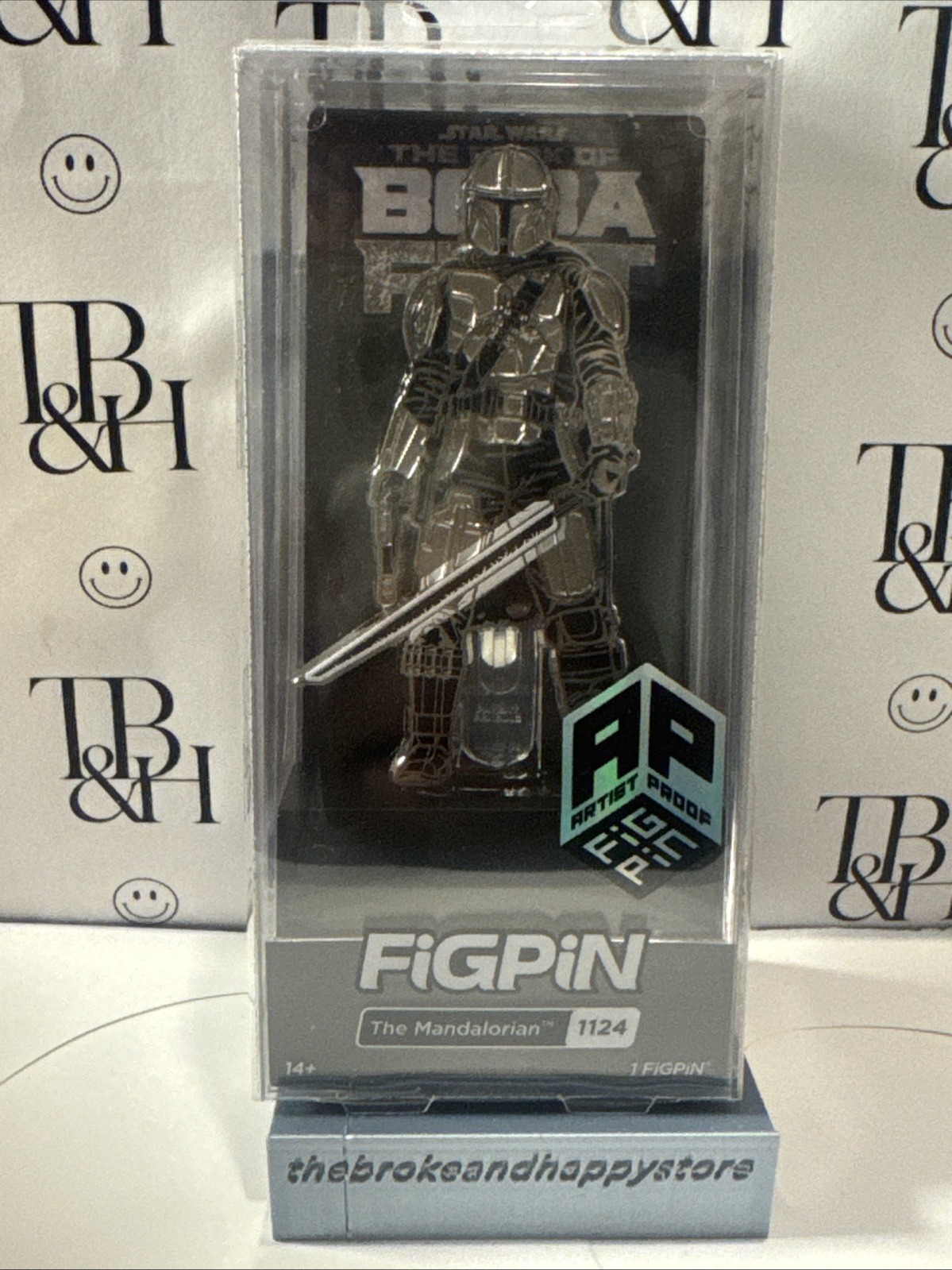 FiGPiN The Mandalorian 1124 AP Artist Proof FiGPiN The Mandalorian 1124 AP Artist Proof