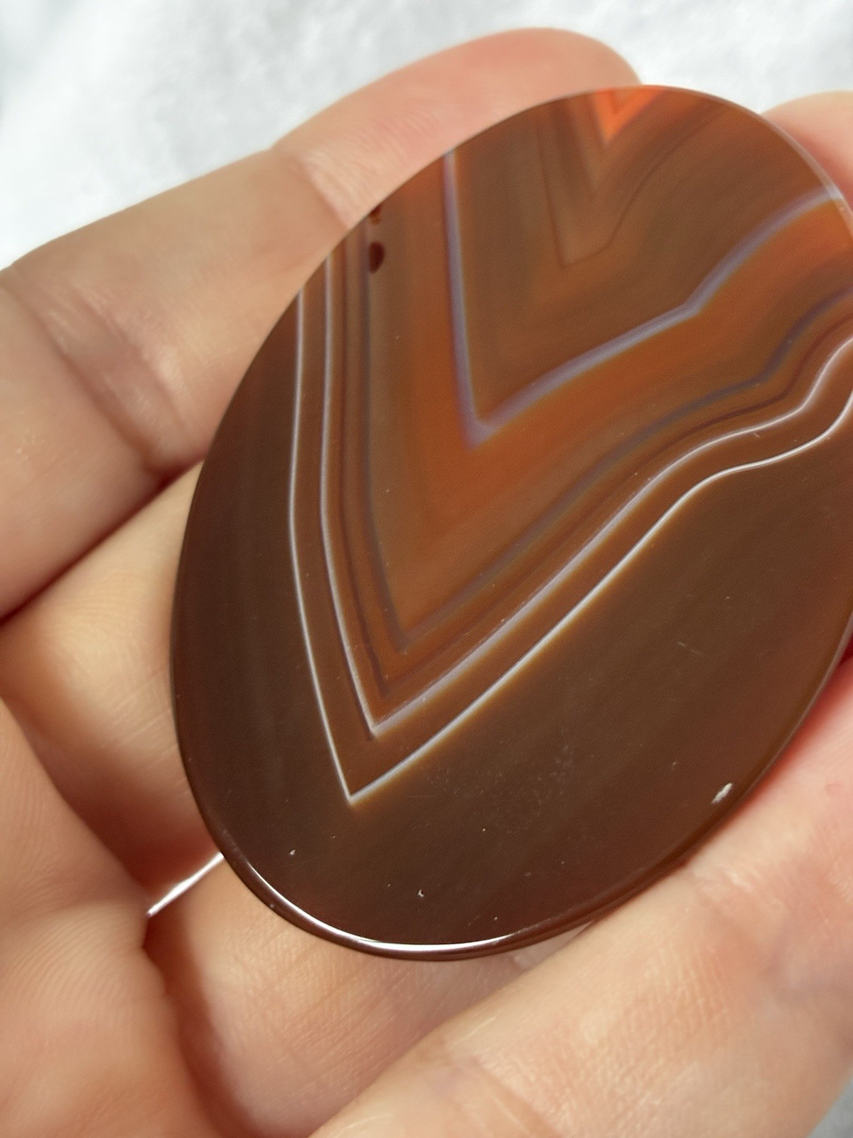 Lake Superior Cabochon 40 x 50 mm From Grandpa’s Rock Shop Estate Lake Superior Cabochon 40 x 50 mm From Grandpa’s Rock Shop Estate