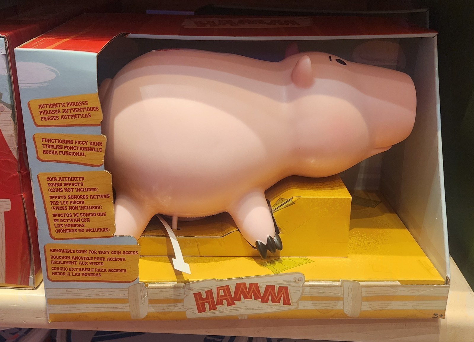 Disney Parks Toy Story 5 Hamm Talking Piggy Bank New 2026 Disney Parks Toy Story 5 Hamm Talking Piggy Bank New 2026