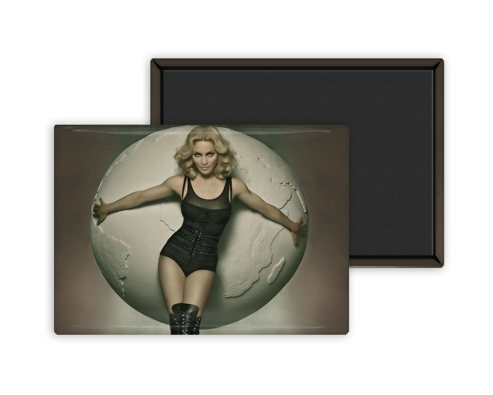 Madonna 2-Magnet Custom 54x78mm Photo Fridge