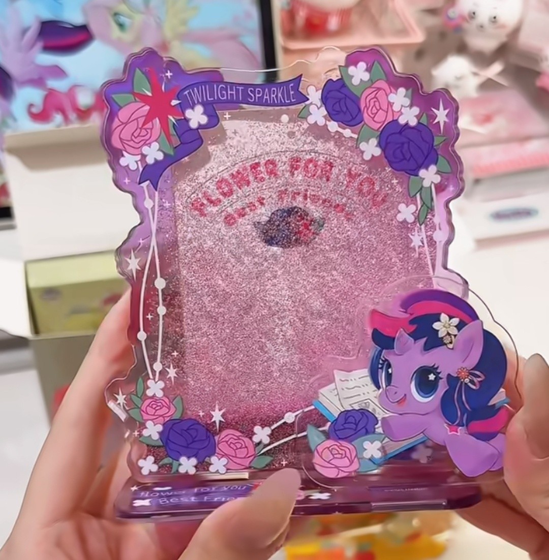 My Little Pony Chibi Q-Version Magic Garden Acrylic Stand Card Holder Multi My Little Pony Chibi Q-Version Magic Garden Acrylic Stand Card Holder Multi