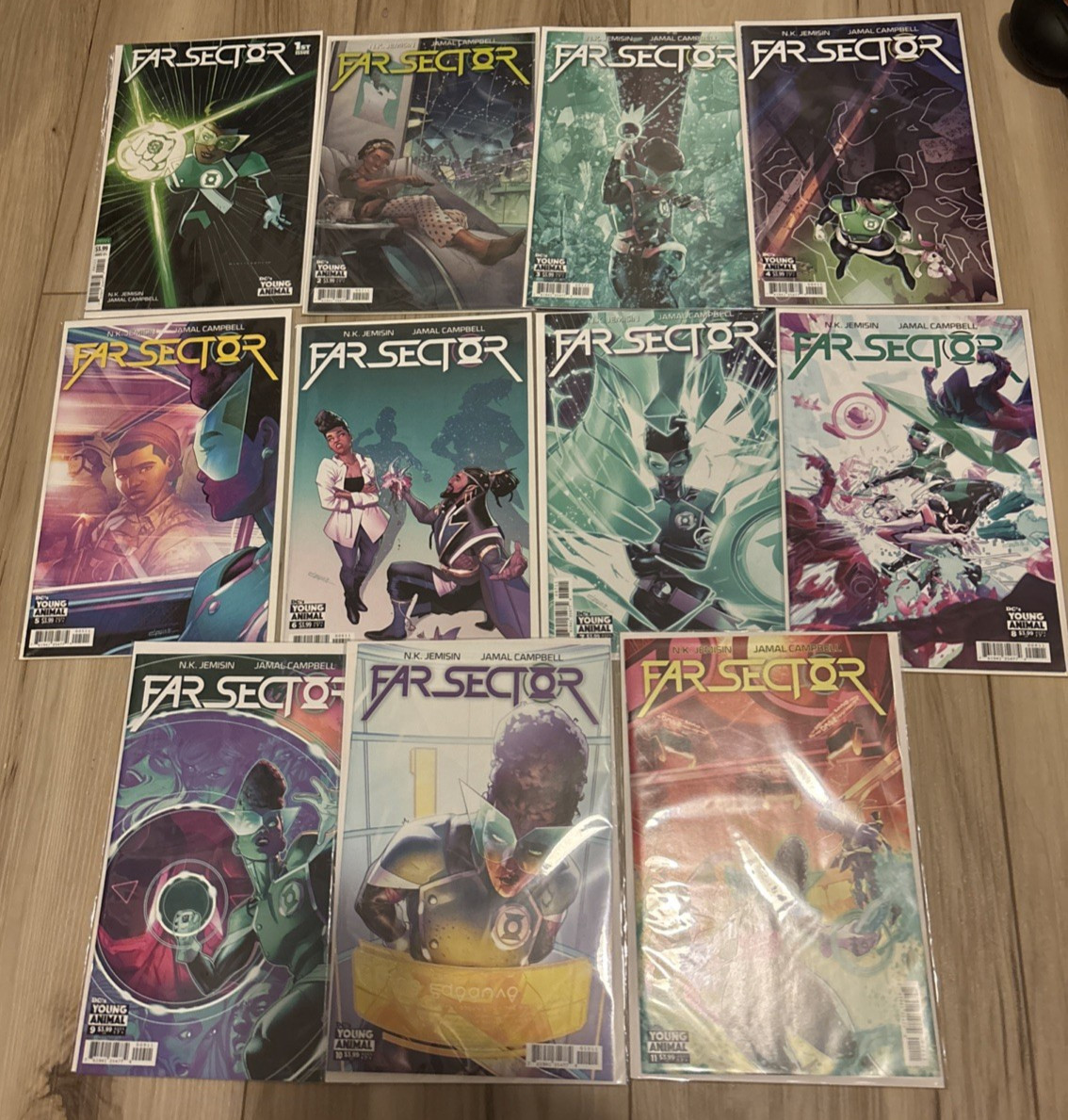 DC Far Sector #1-11  SET - 1st Sojourner Mullein