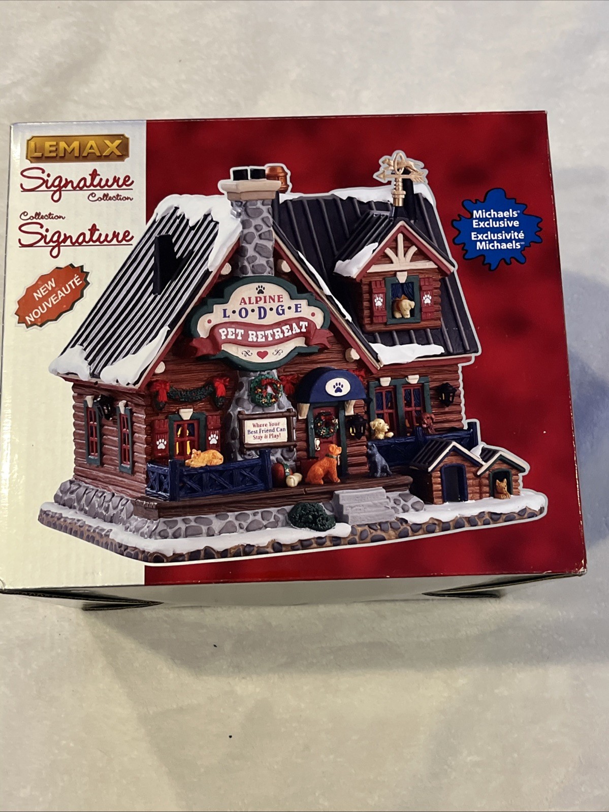 Lemax Signature Collection Alpine Lodge Pet Retreat Village 75255 2017 Read Flaw Lemax Signature Collection Alpine Lodge Pet Retreat Village 75255 2017 Read Flaw