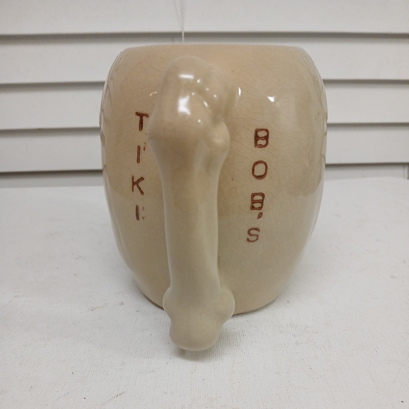 ULTRA RARE AUTHENTIC STAMPED Vintage TIKI BOB'S SAN FRANCISCO 1950s SKULL MUG ULTRA RARE AUTHENTIC STAMPED Vintage TIKI BOB'S SAN FRANCISCO 1950s SKULL MUG