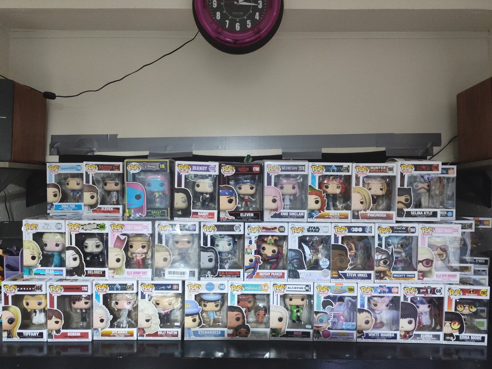 Funko Pop Figurines (Various)(NOT in Shipping Boxes)($300 for ALL or $4 EACH)