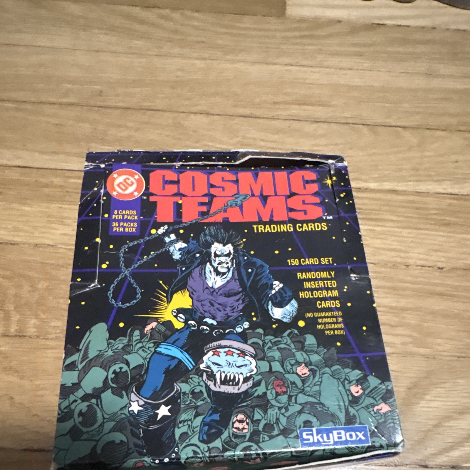 DC Comics Trading Card Complete Set With Box & Specter Hologram