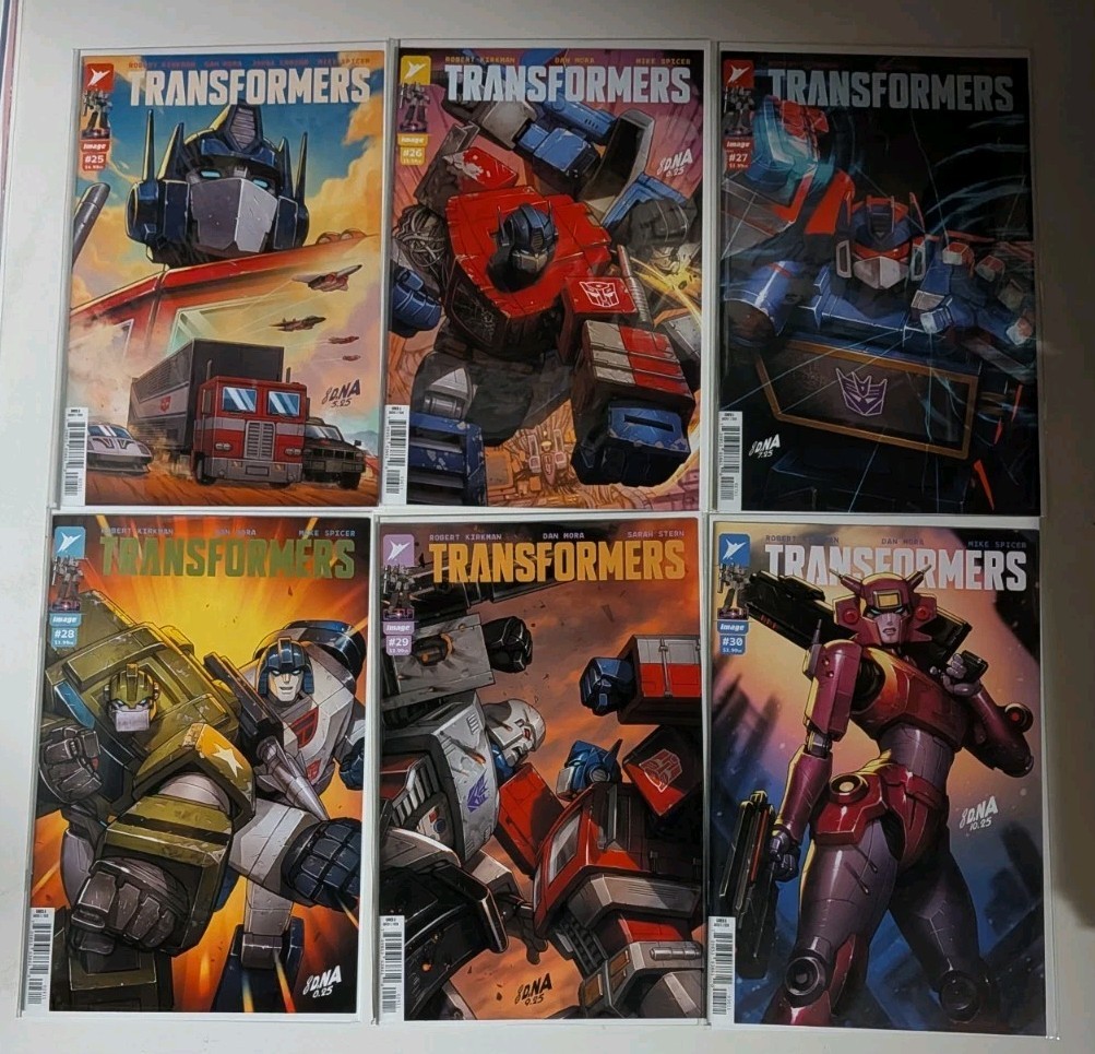 🔑TRANSFORMERS (2025) #25 26 27 28 29 30 NM-/VF+ COMPLETE ARC SET IMAGE COMICS 🔑TRANSFORMERS (2025) #25 26 27 28 29 30 NM-/VF+ COMPLETE ARC SET IMAGE COMICS