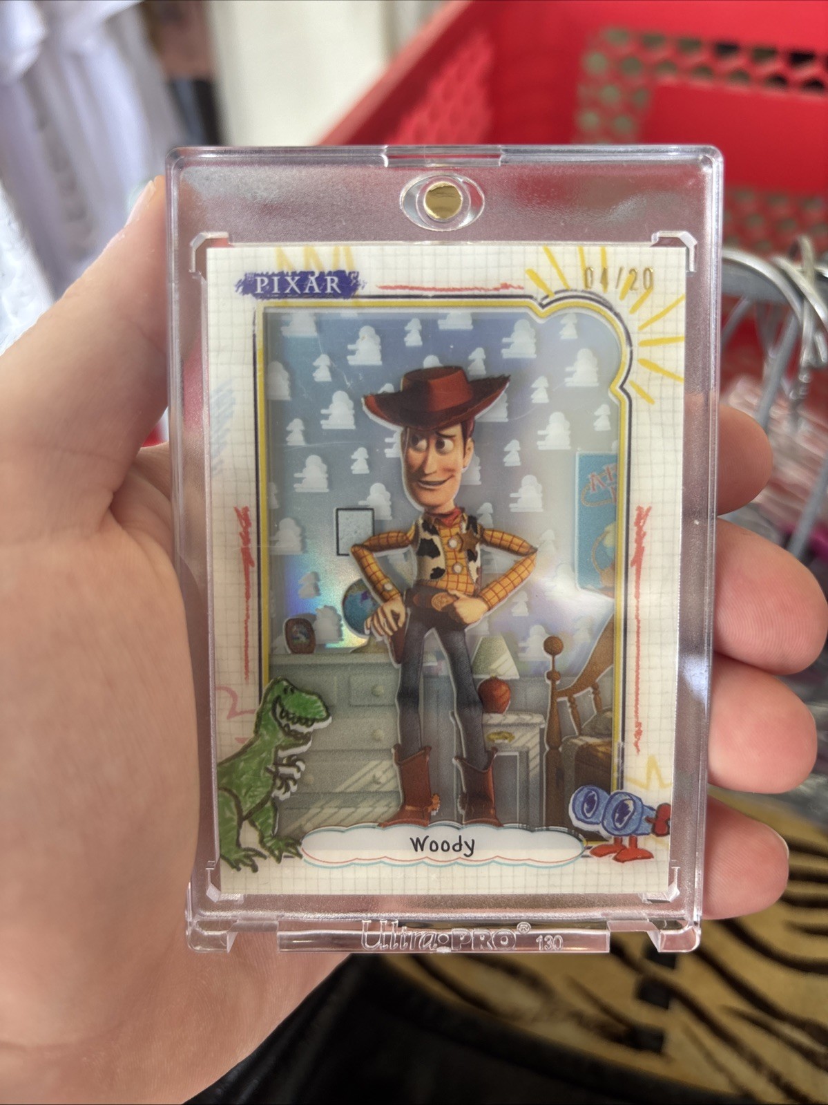 2025 Topps Pixar Woody /20 AC-1 Property Of Andy