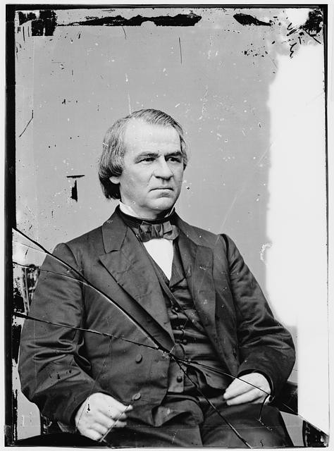 Photo:Honorable Andrew Johnson,politicians,portrait photographs,1870 Photo:Honorable Andrew Johnson,politicians,portrait photographs,1870