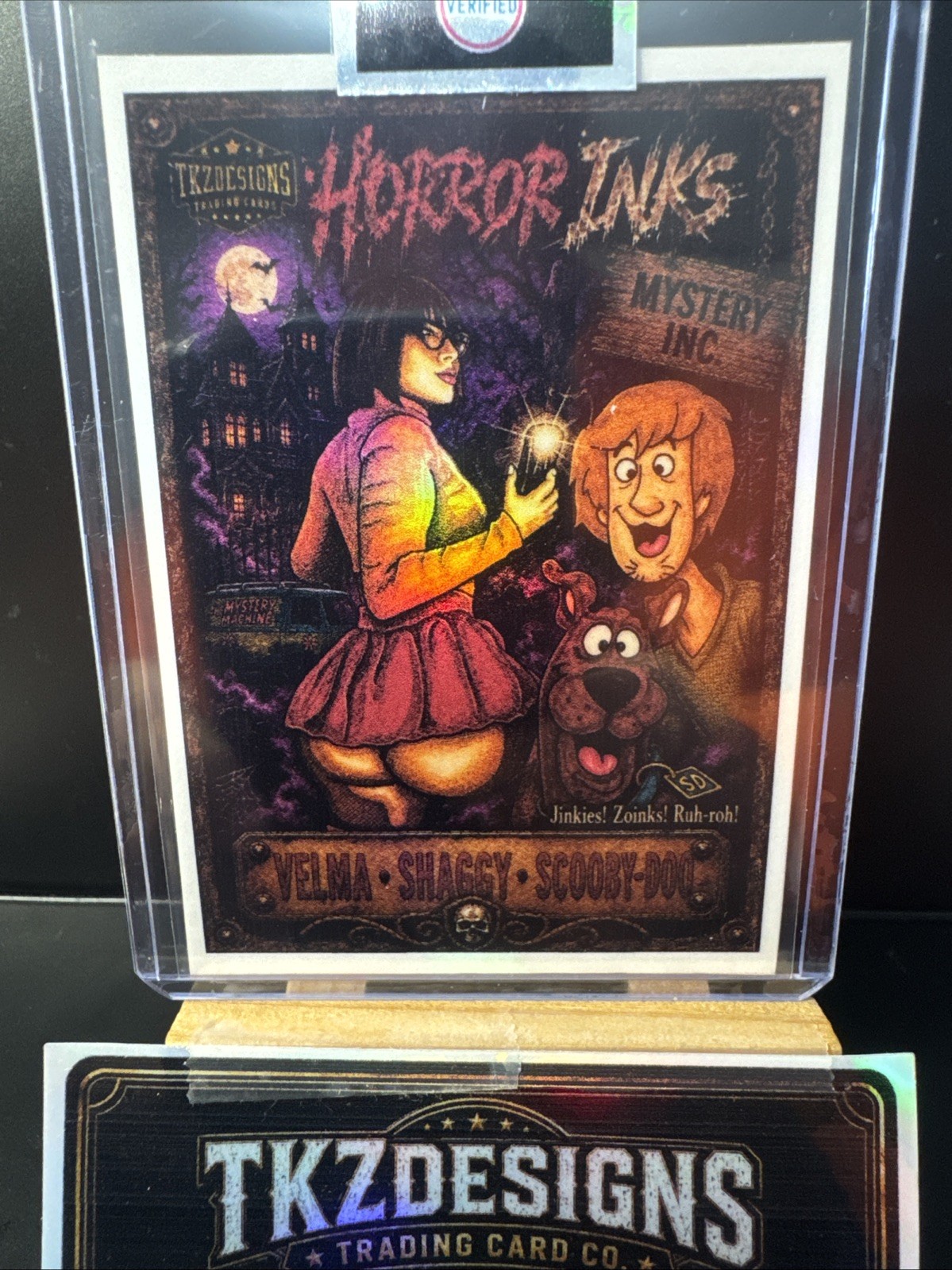2026 Tkzdesigns Artist Signed Horror inks Scooby Doo Velma Scooby & Shaggy 2026 Tkzdesigns Artist Signed Horror inks Scooby Doo Velma Scooby & Shaggy