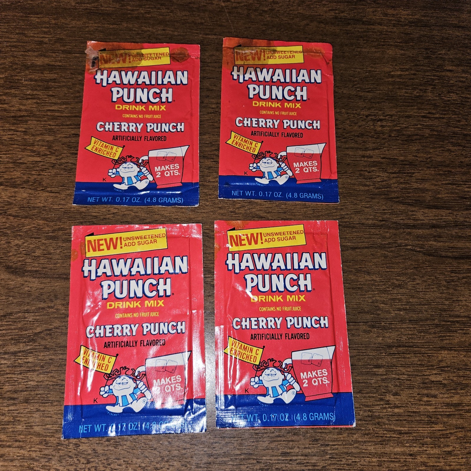 1x Vintage Hawaiian Punch Cherry Punch Drink Mix Packet 1980's - YOU PICK 1x Vintage Hawaiian Punch Cherry Punch Drink Mix Packet 1980's - YOU PICK