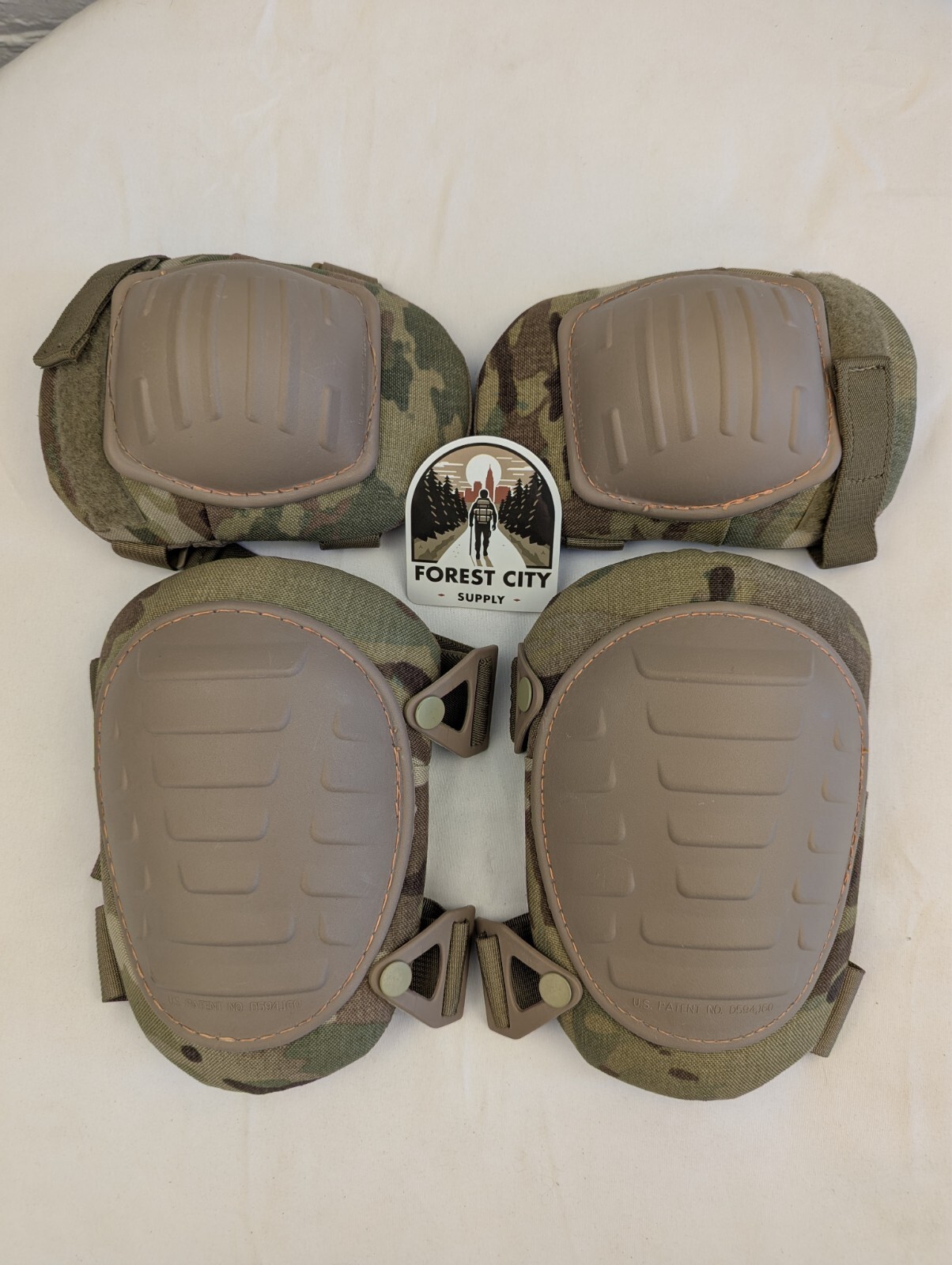 Very Good - OCP Multicam Combat Knee & Elbow Pads COMPLETE SET Very Good - OCP Multicam Combat Knee & Elbow Pads COMPLETE SET