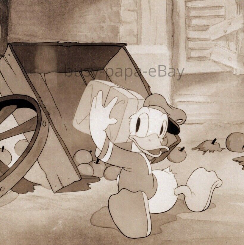 1938 Donald\'s Lucky Day Animated Donald Duck Walt Disney Cartoon Press Photo 15